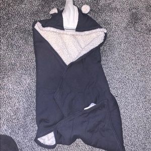 Pottery barn skunk blanket. HOLD